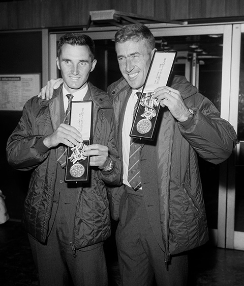 Keith Musto and Tony Morgan